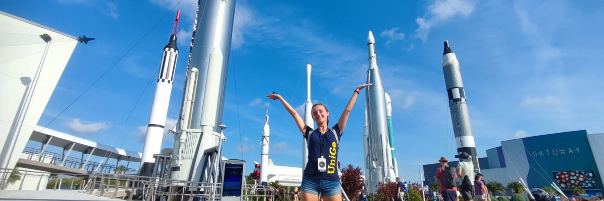 Ilaria Risso a Cape Canaveral